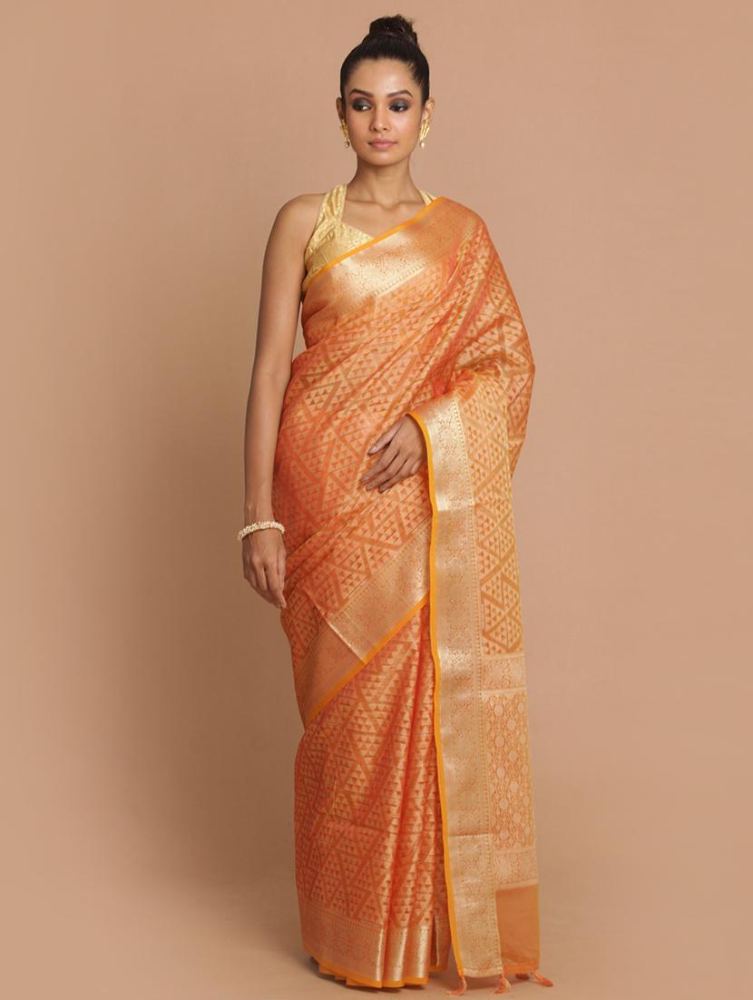 women self design bordered saree with blouse - 21271450 -  Zoom Image - 0