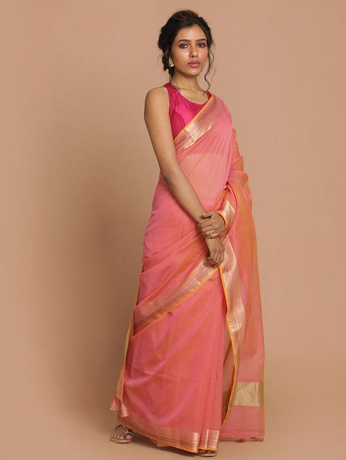 women self design handloom saree - 21271458 - Standard Image - 0