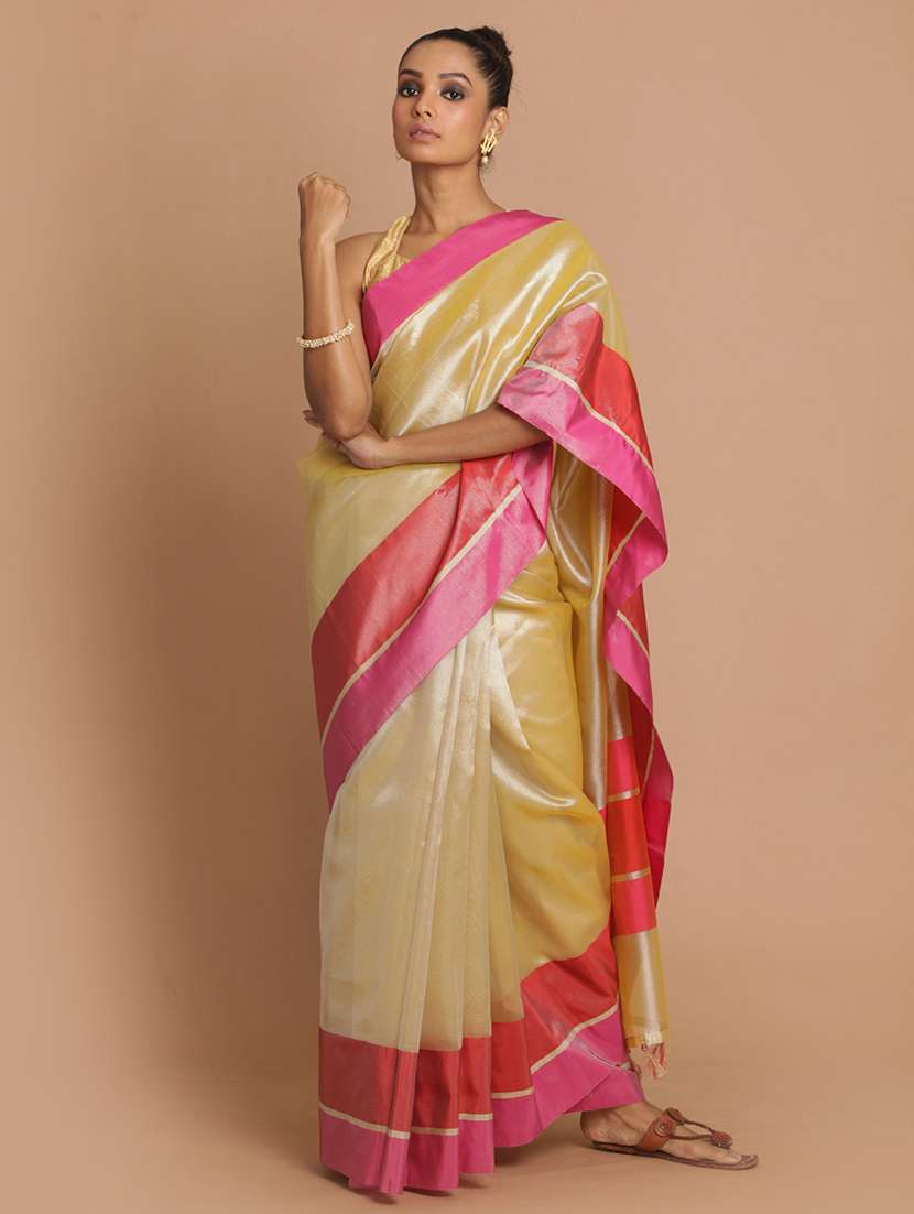 women self design banarasi saree with blouse - 21271516 - Zoom Image - 0