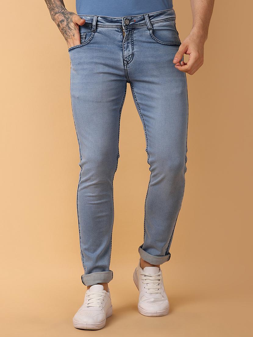men mid rise denim jeans