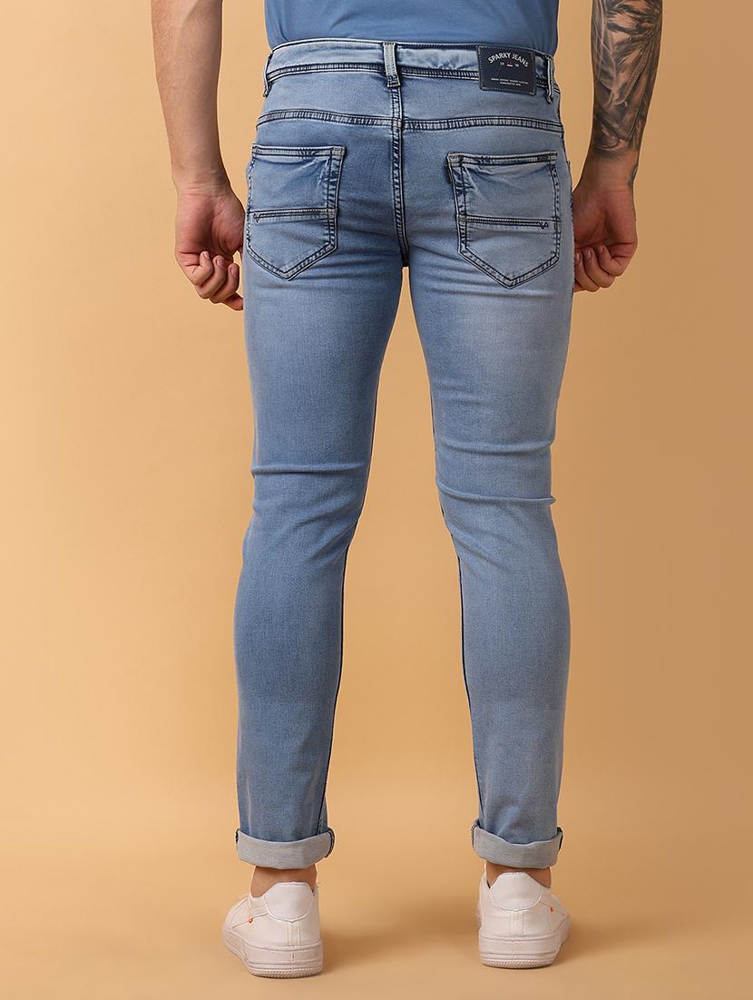 men mid rise denim jeans - 21272746 - Standard Image - 3