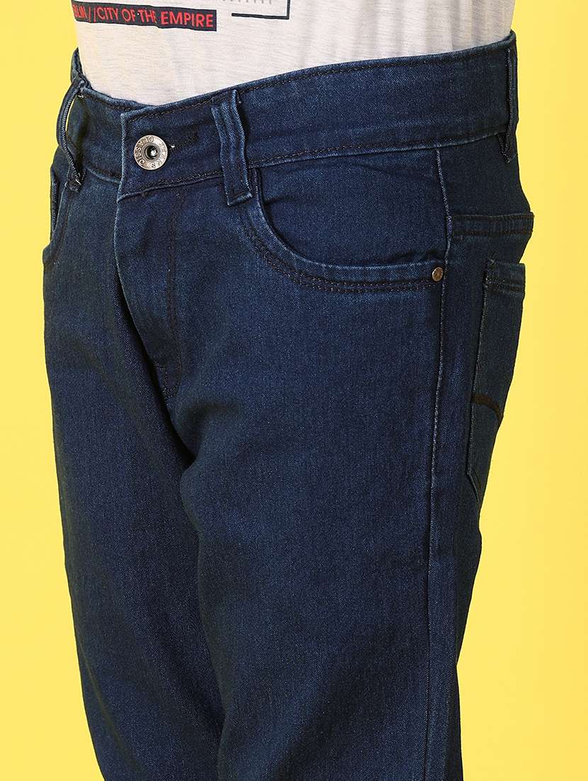 blue denim plain jean - 21274628 -  Standard Image - 5