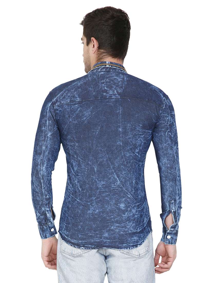 men printed casual shirt - 21275086 - Standard Image - 3