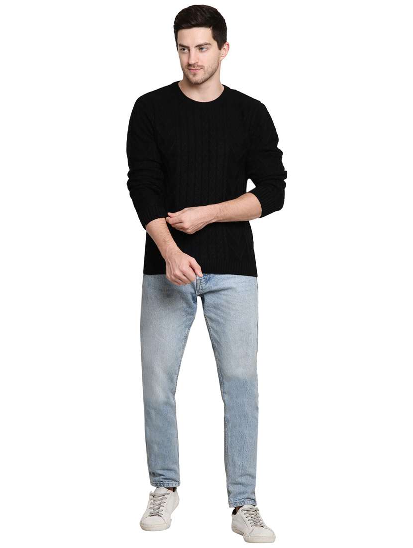 men self design cardigans - 21275135 - Standard Image - 3