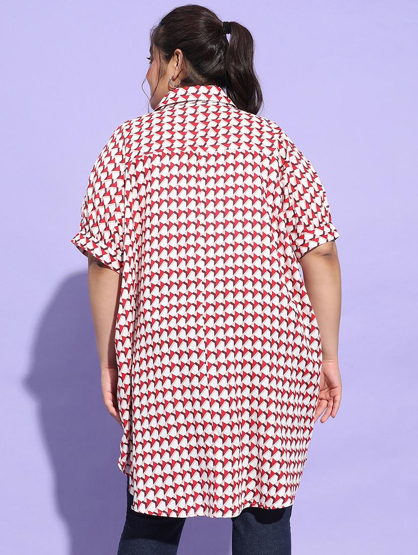 plus size woman collared shirt - 21275420 - Standard Image - 3