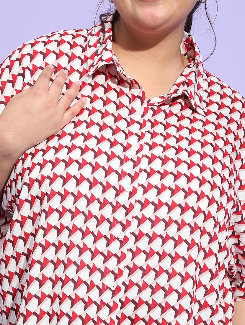 plus size woman collared shirt - 21275420 - Standard Image - 5