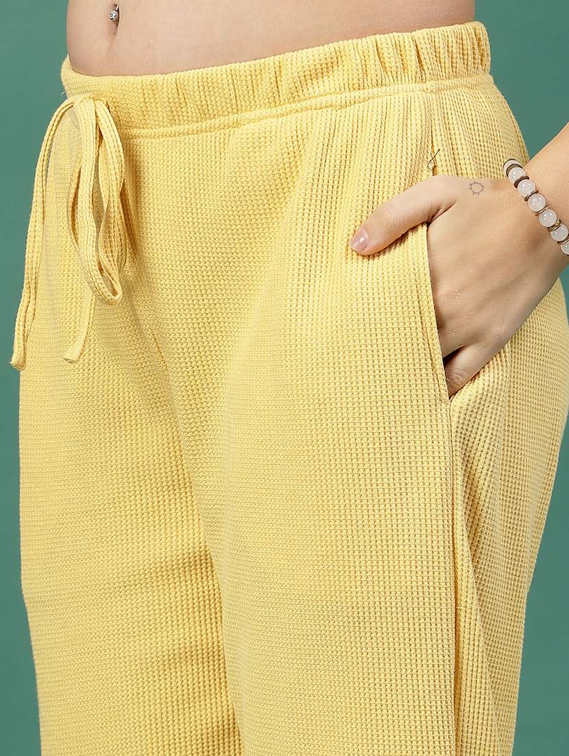 yellow cotton top and trouser co-ord set - 21276112 -  Standard Image - 5