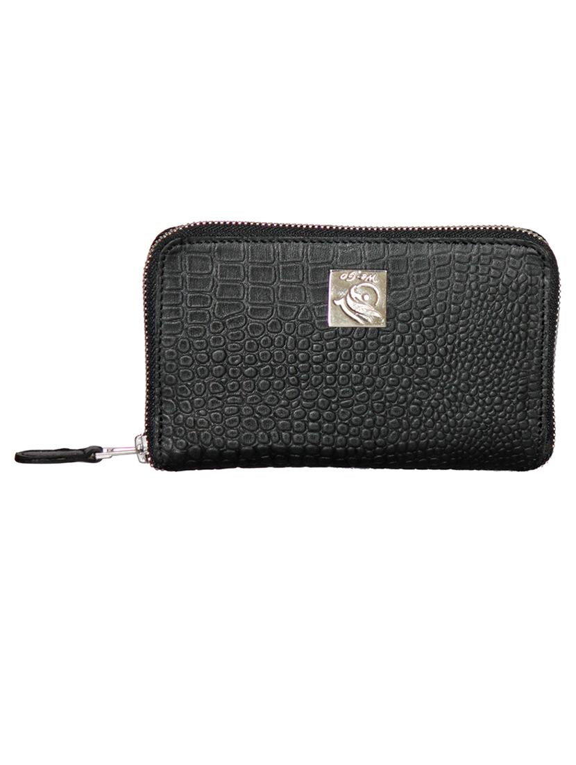 black leather wallet - 21276372 - Zoom Image - 0