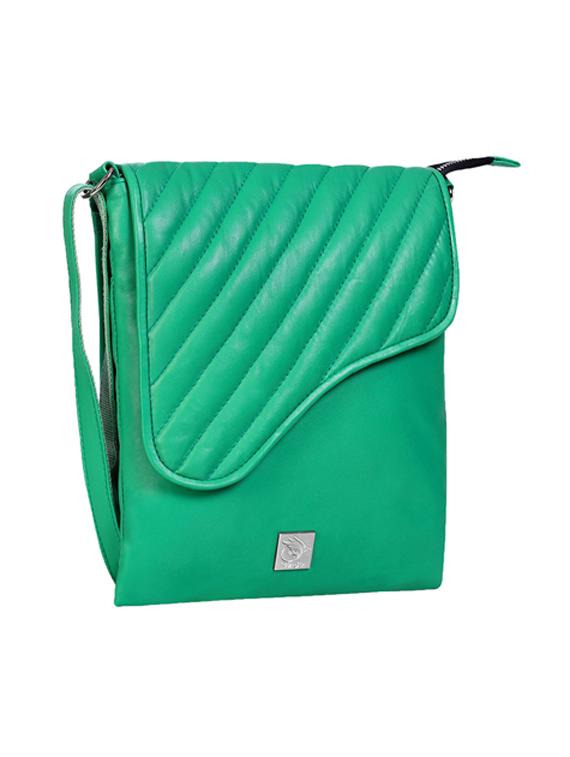 green leather sling bag - 21276648 - Standard Image - 3