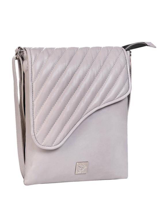 grey leather sling bag - 21276651 - Standard Image - 3