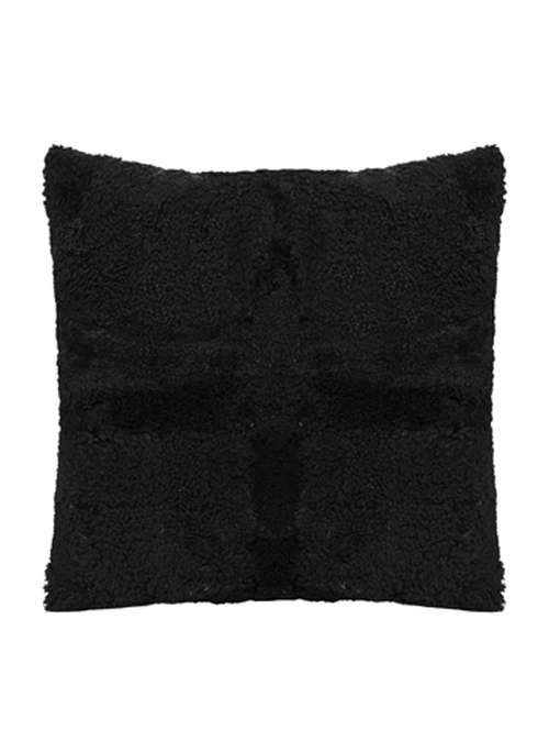 black solid cushion cover - 21276716 - Standard Image - 0