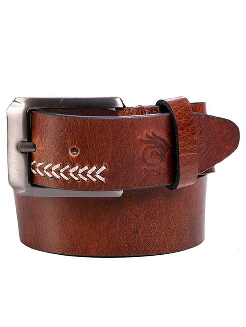 brown leather belt - 21276746 - Standard Image - 0
