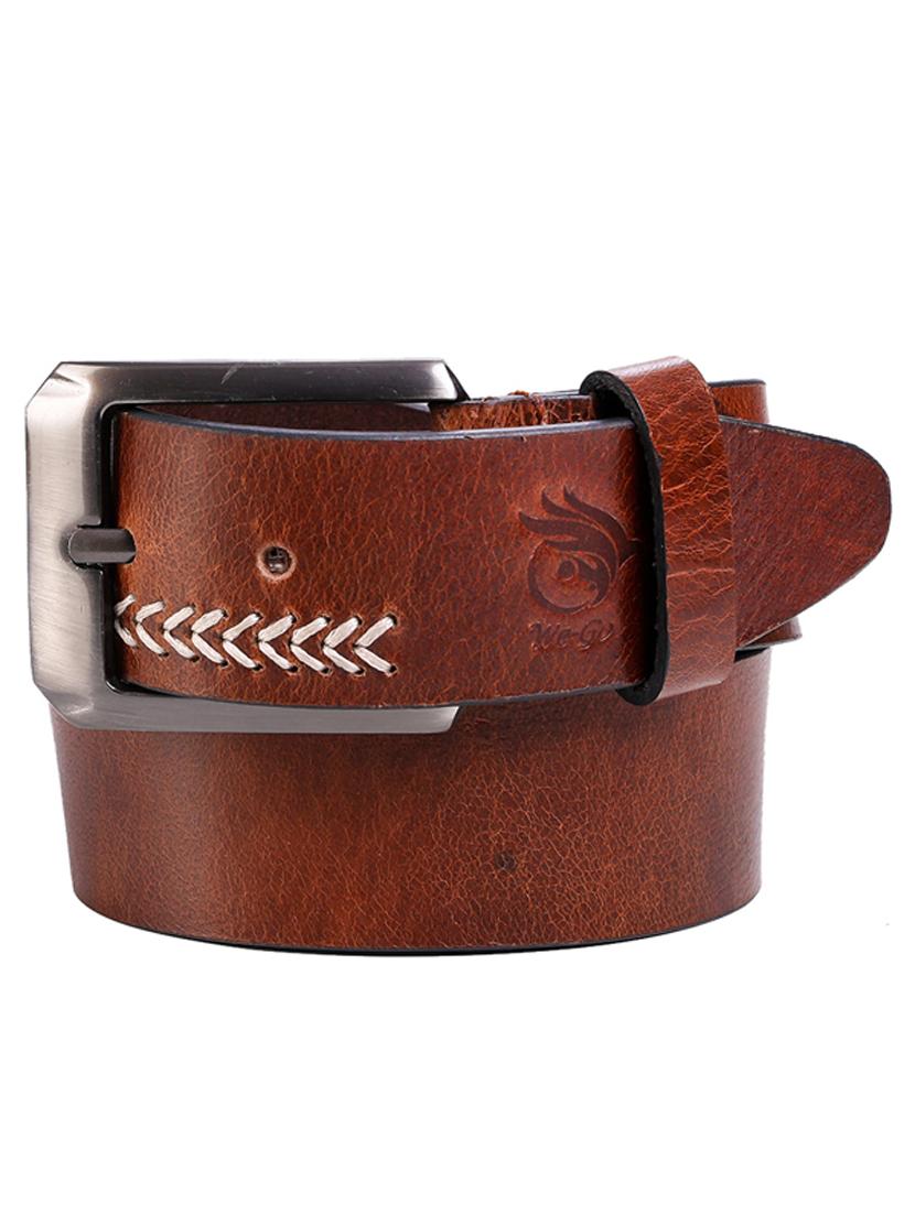brown leather belt - 21276746 - Zoom Image - 0