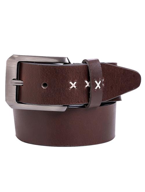 brown leather belt - 21276752 - Standard Image - 0