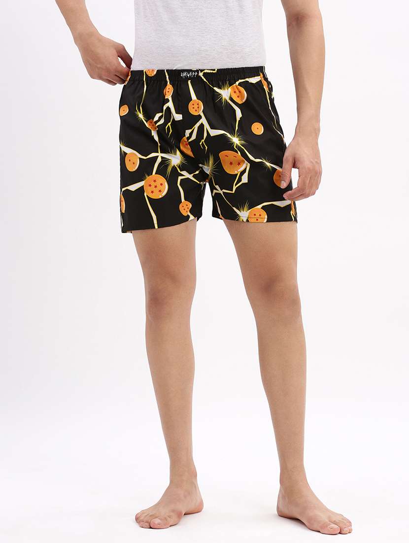 men mid rise printed boxer