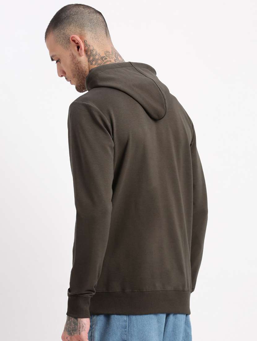 men long sleeved placement print sweatshirt - 21276864 -  Standard Image - 3