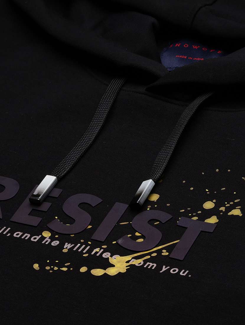 men long sleeved back print sweatshirt - 21276870 -  Standard Image - 5