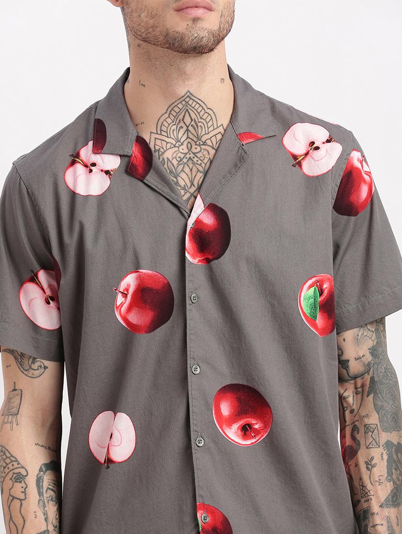 men printed cotton co-ord set - 21276927 - Standard Image - 5