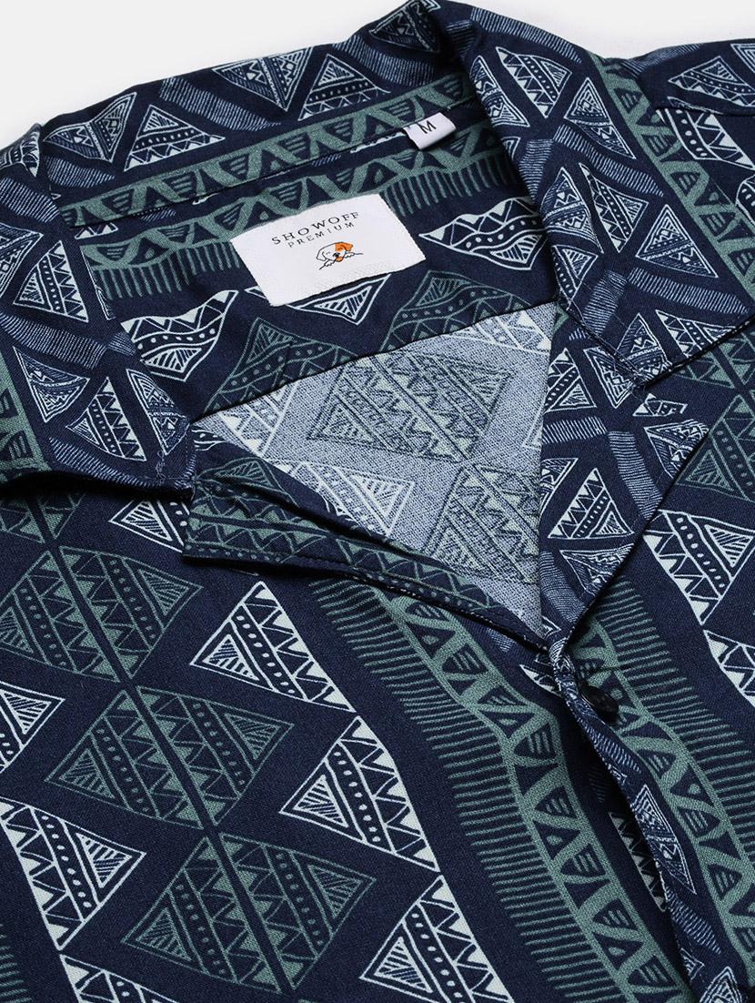 men printed cotton co-ord set - 21276937 - Standard Image - 8