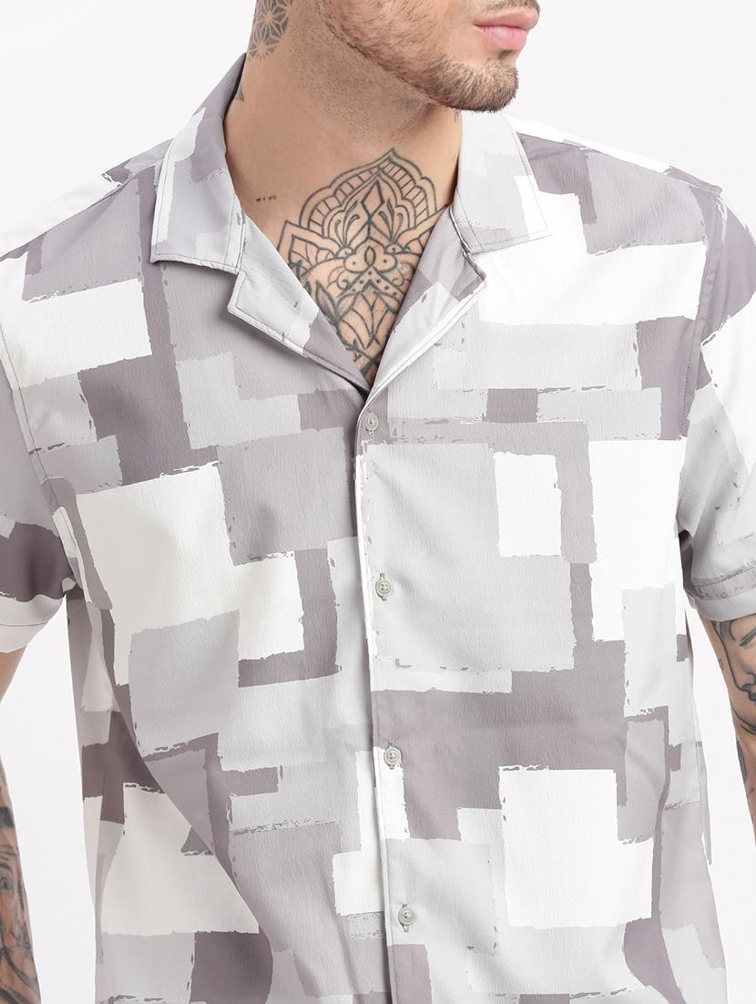 men printed cotton co-ord set - 21276952 - Standard Image - 5