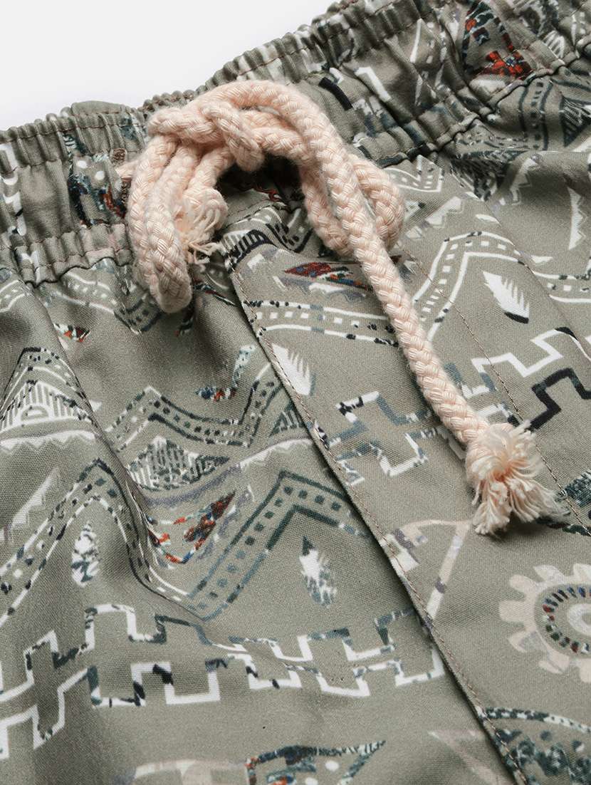 men printed cotton co-ord set - 21276964 -  Standard Image - 8