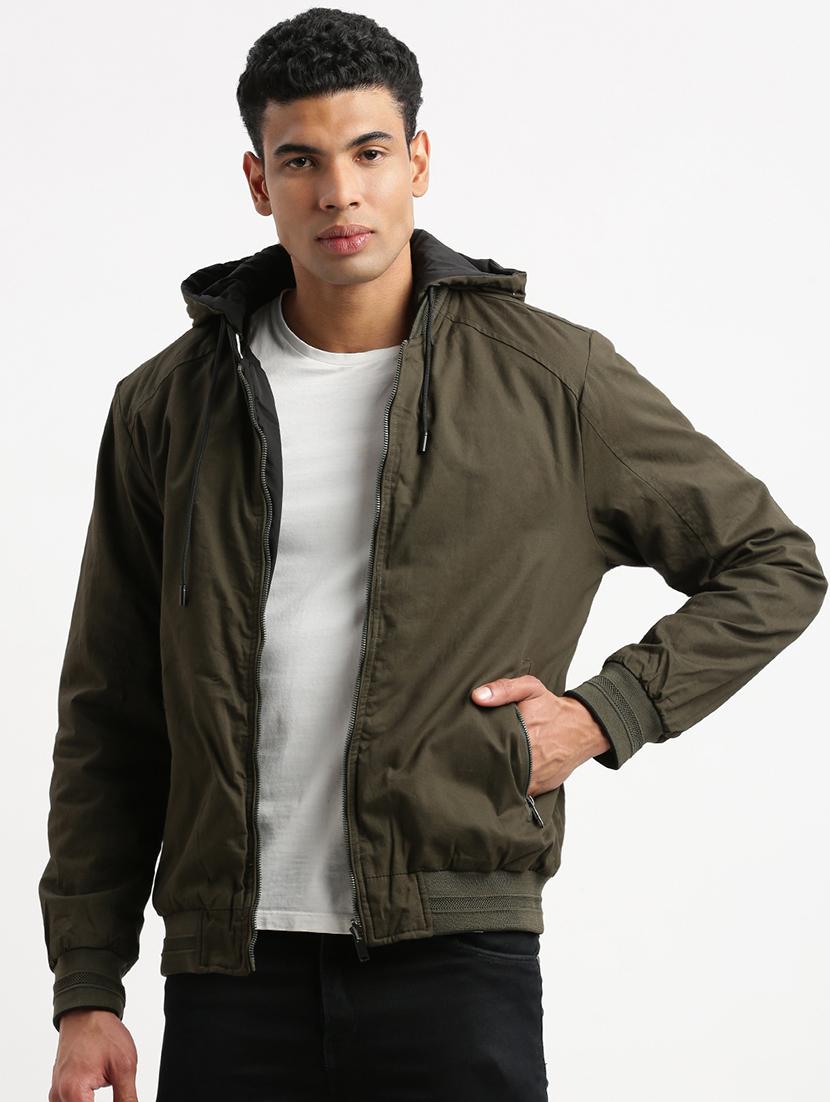 men long sleeves reversible bomber jackets - 21277102 - Zoom Image - 0