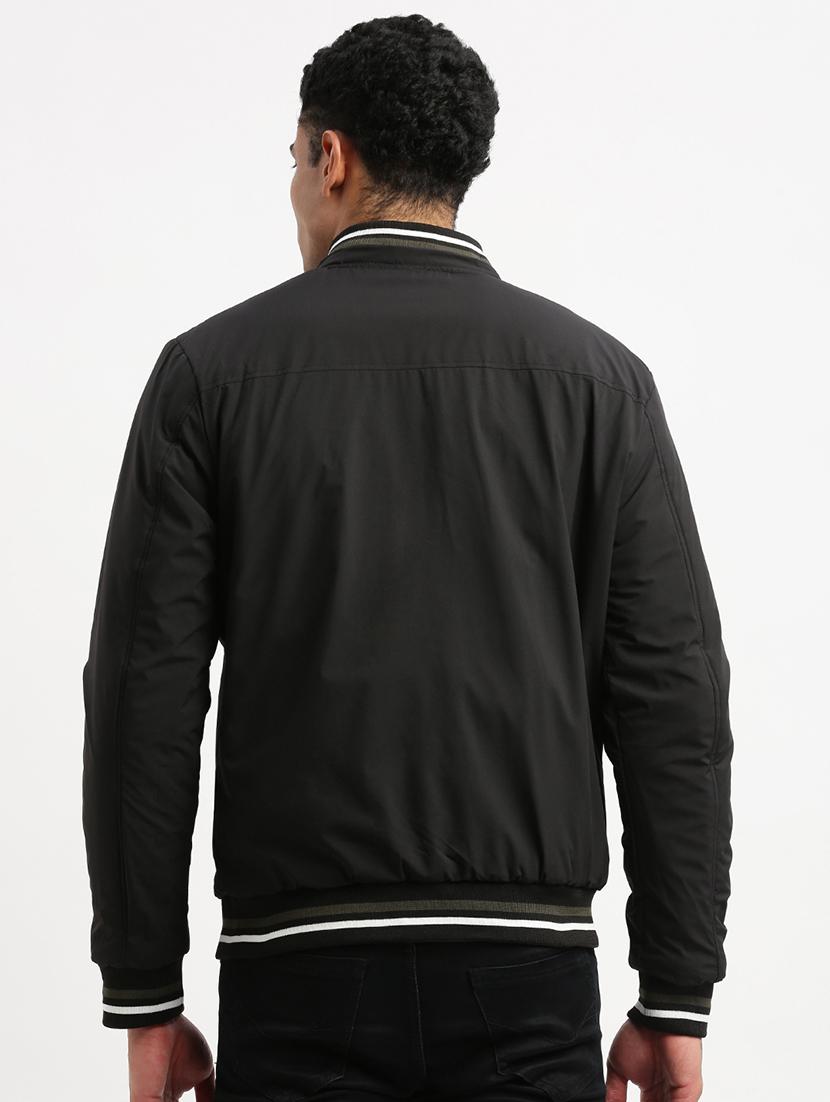 men long sleeves reversible bomber jackets - 21277102 - Standard Image - 5