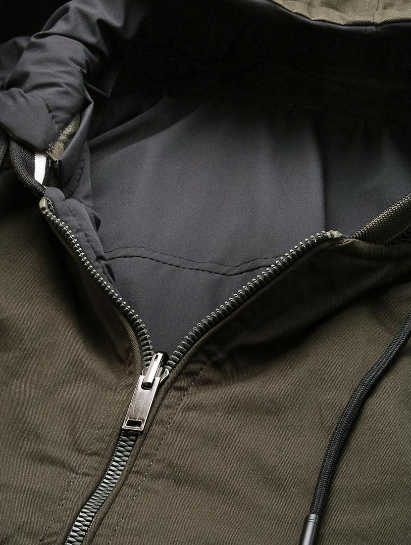 men long sleeves reversible bomber jackets - 21277102 - Standard Image - 8