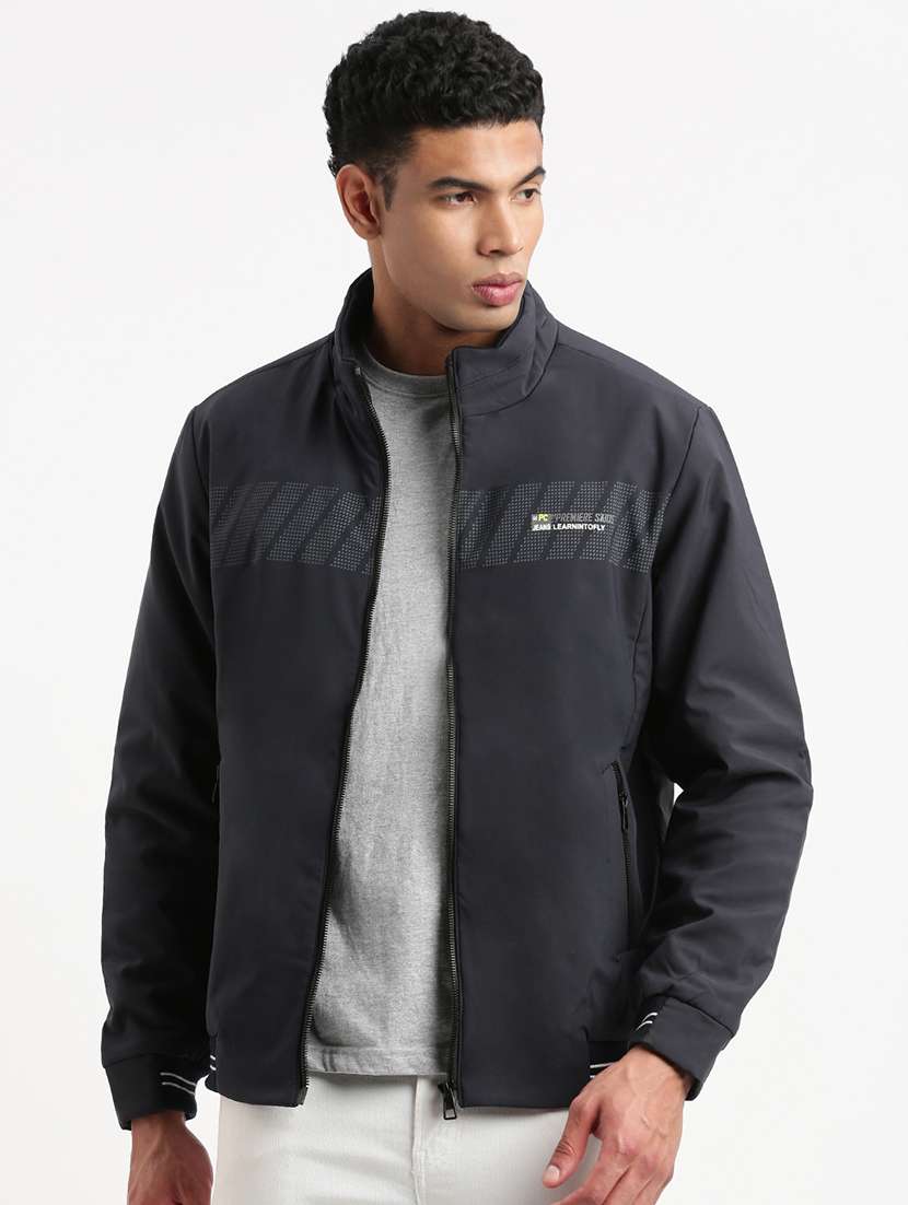 men long sleeves bomber jackets - 21277108 -  Zoom Image - 0