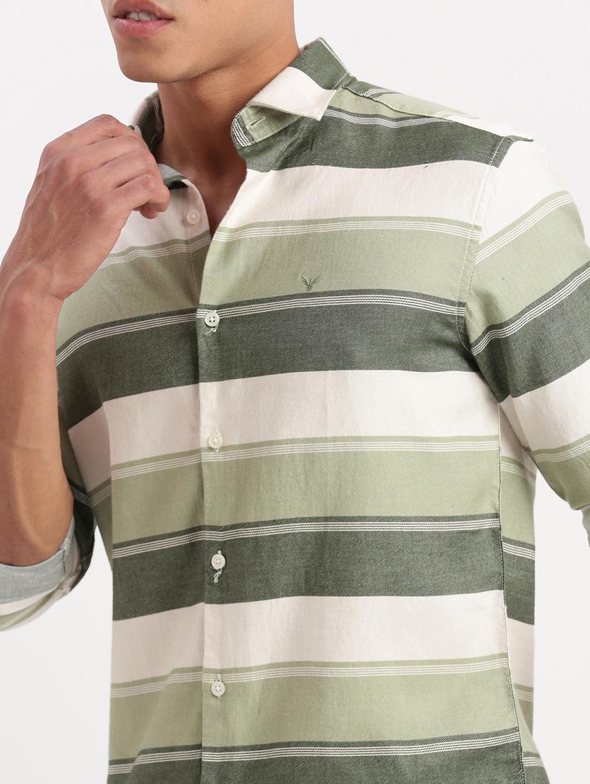 men striped casual shirt - 21277147 - Standard Image - 5