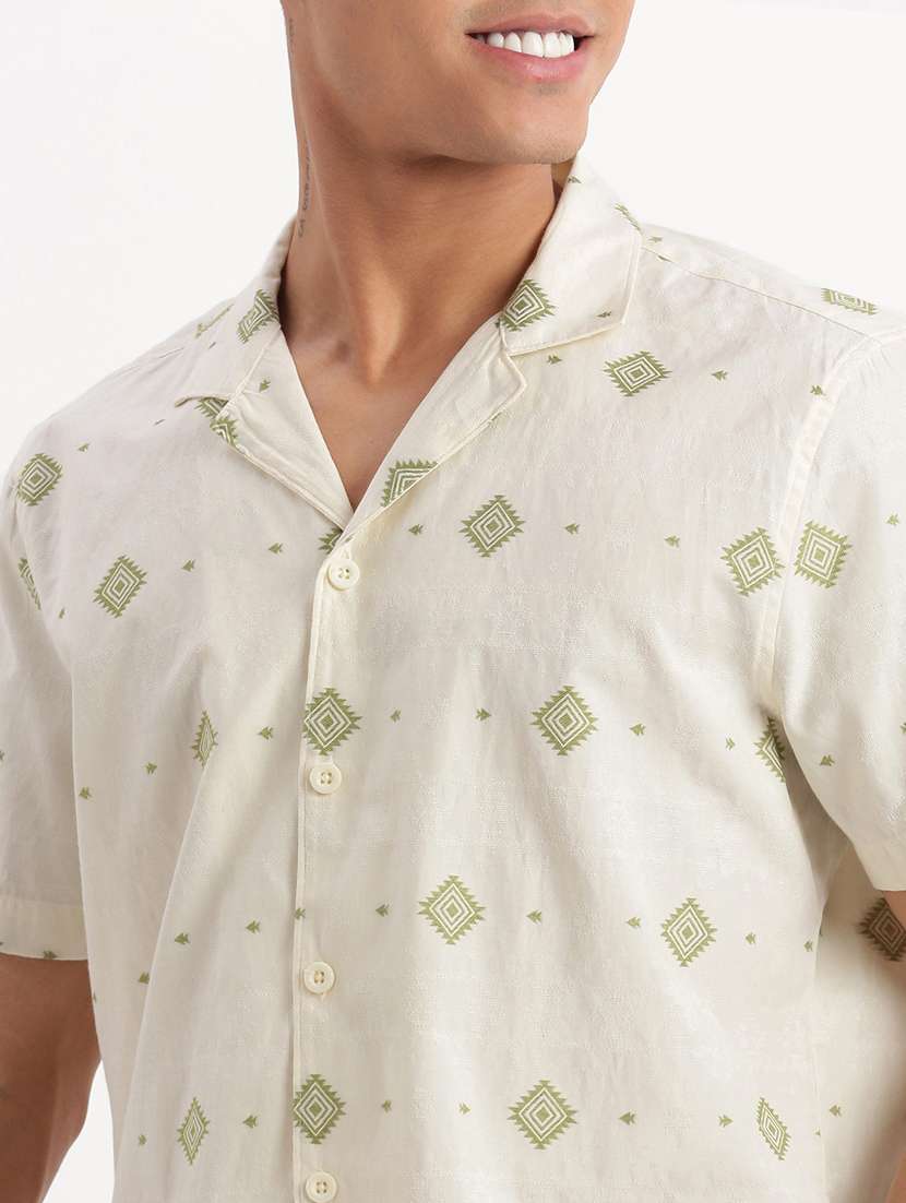 men printed casual shirt - 21277200 -  Standard Image - 5