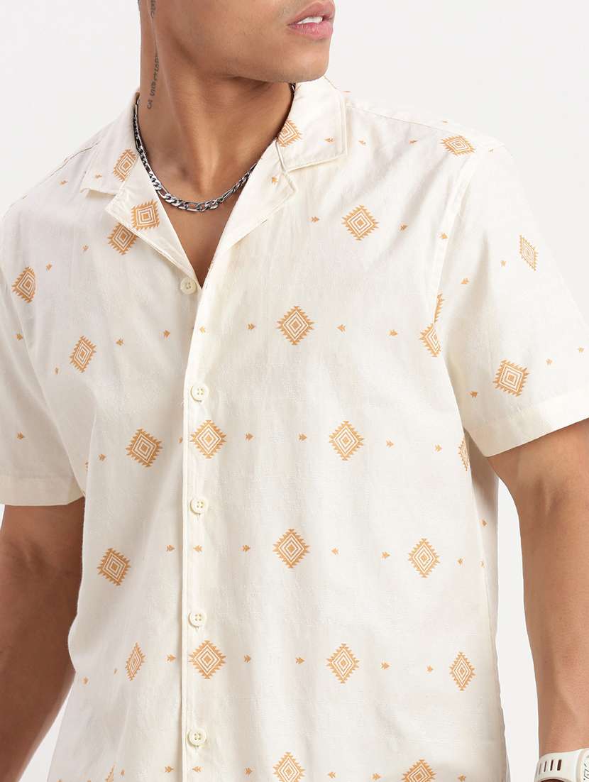 men printed casual shirt - 21277201 -  Standard Image - 5