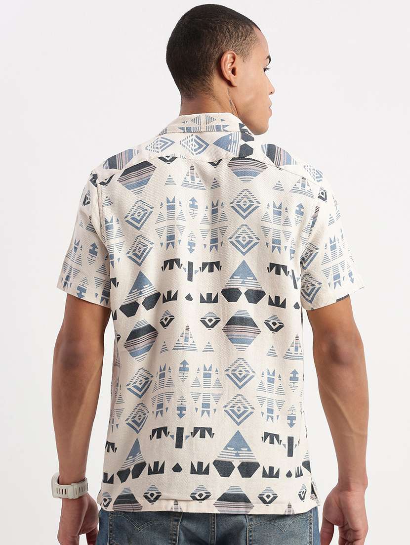 men printed casual shirt - 21277204 -  Standard Image - 3