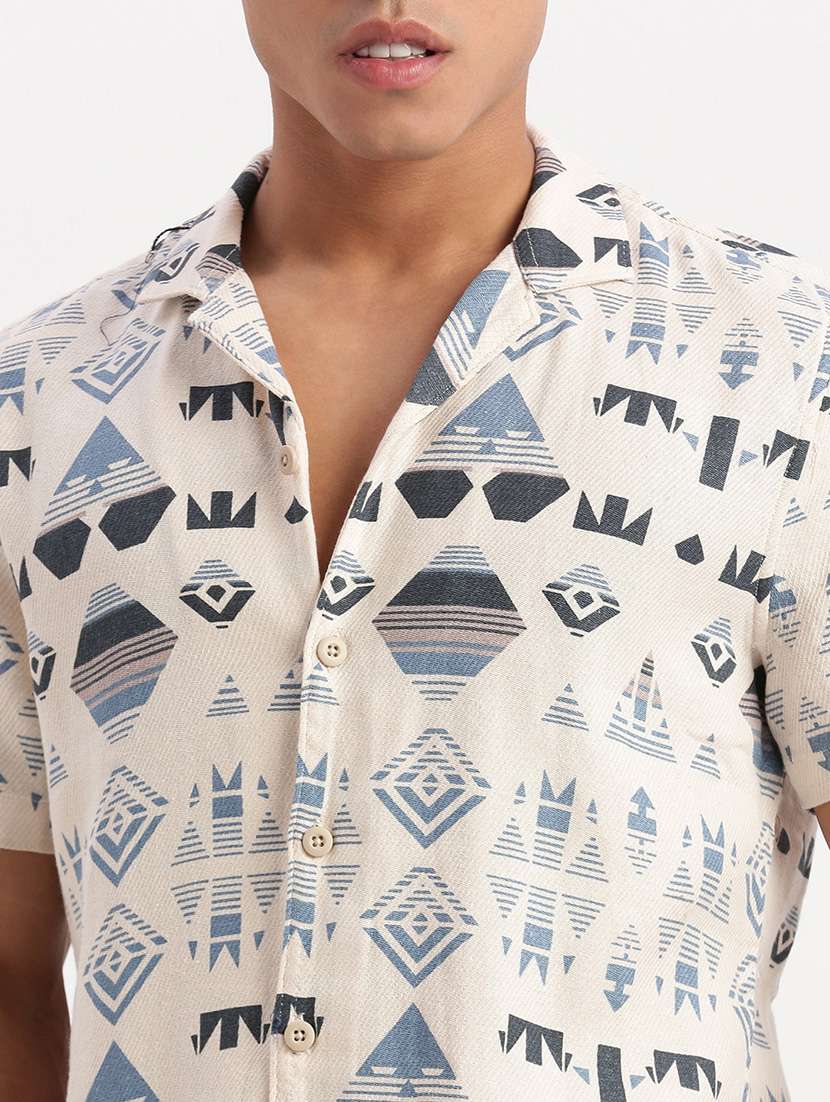 men printed casual shirt - 21277204 -  Standard Image - 5