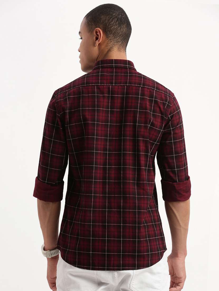 men checkered casual shirt - 21277218 -  Standard Image - 3