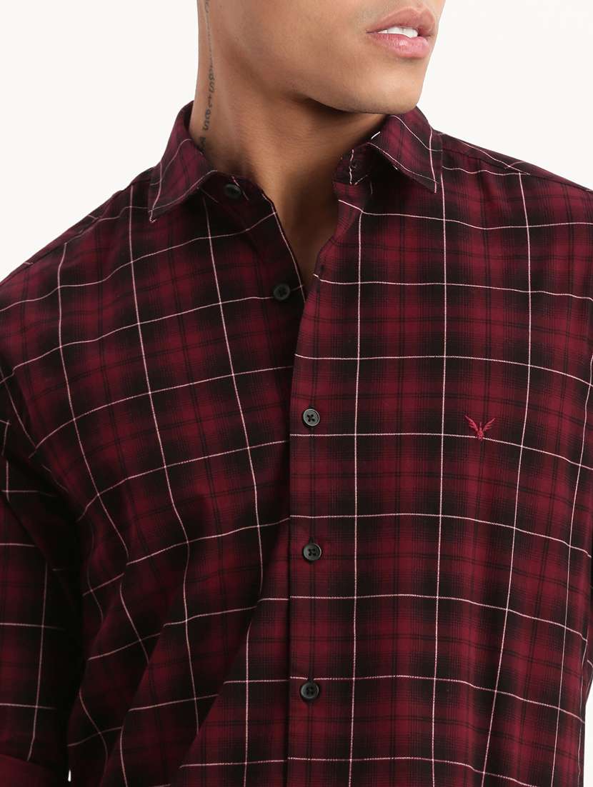 men checkered casual shirt - 21277218 -  Standard Image - 5
