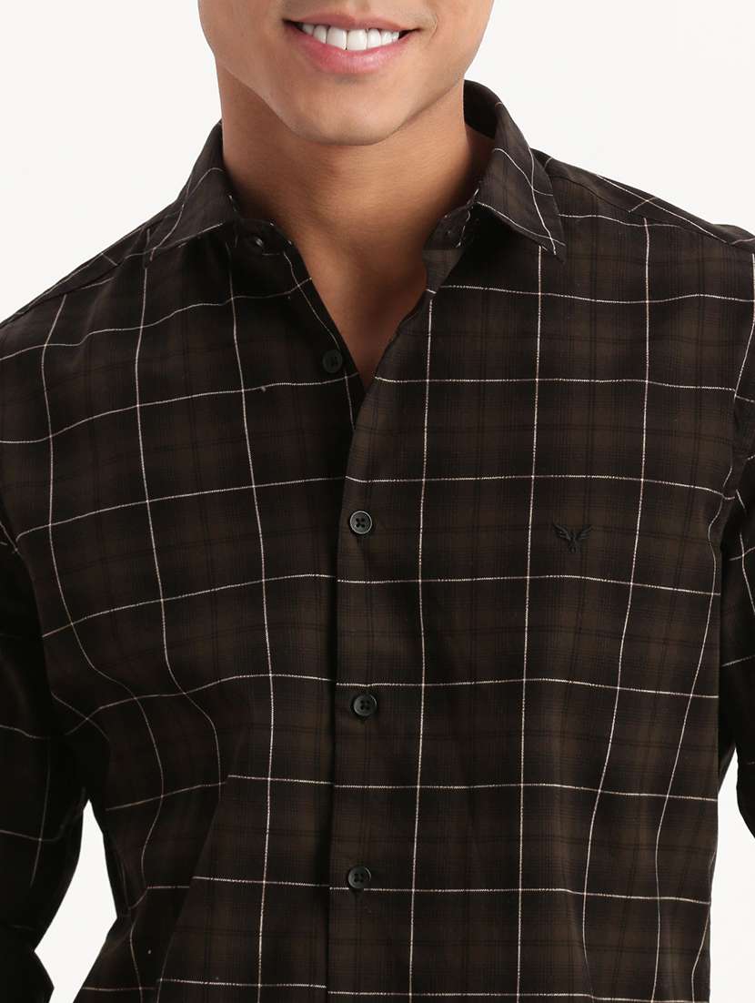 men checkered casual shirt - 21277221 -  Standard Image - 5