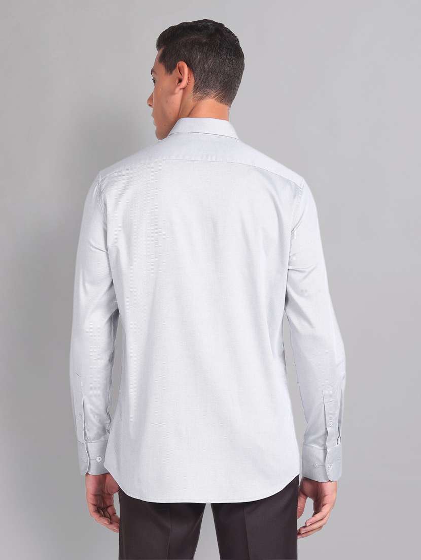 men self design formal shirt - 21277293 - Standard Image - 3