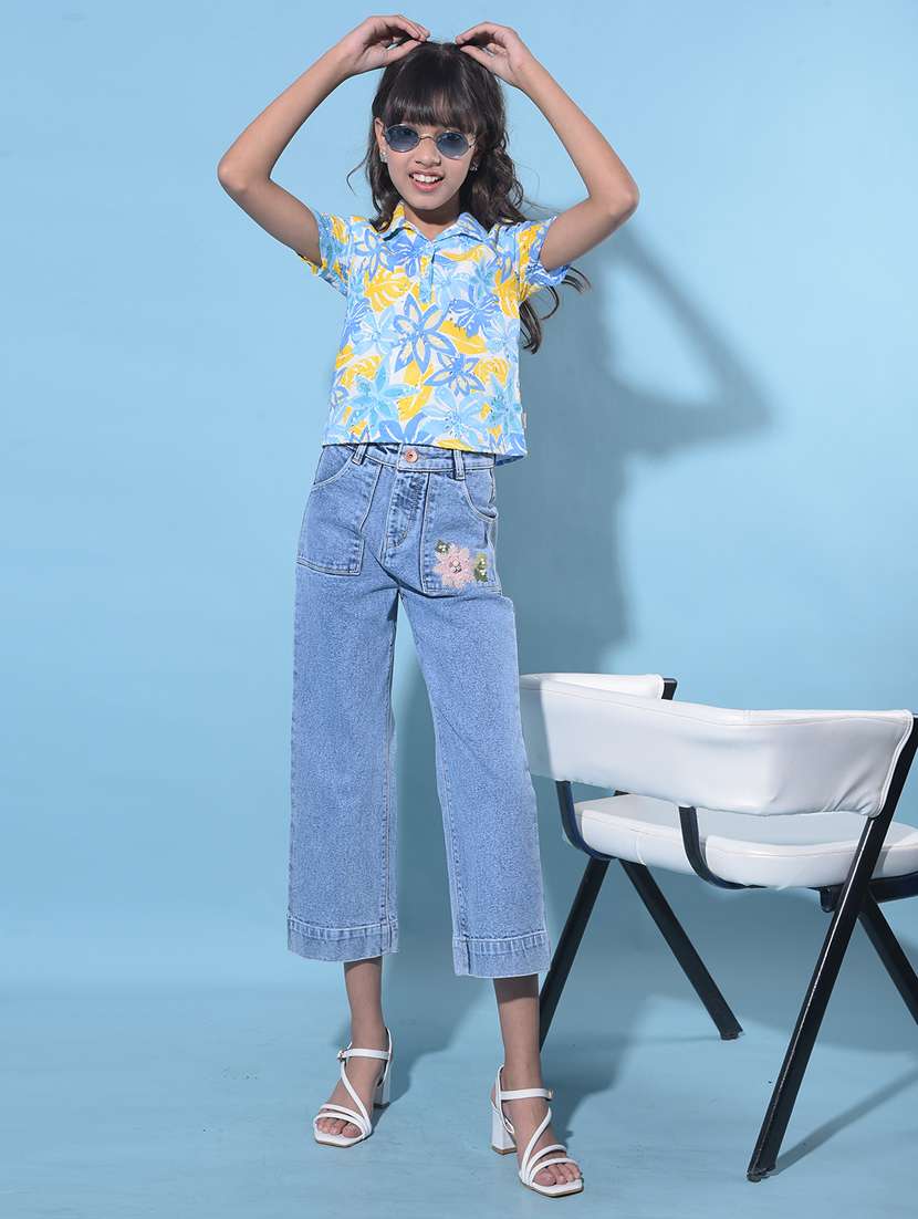 white printed cotton top - 21277322 -  Standard Image - 3