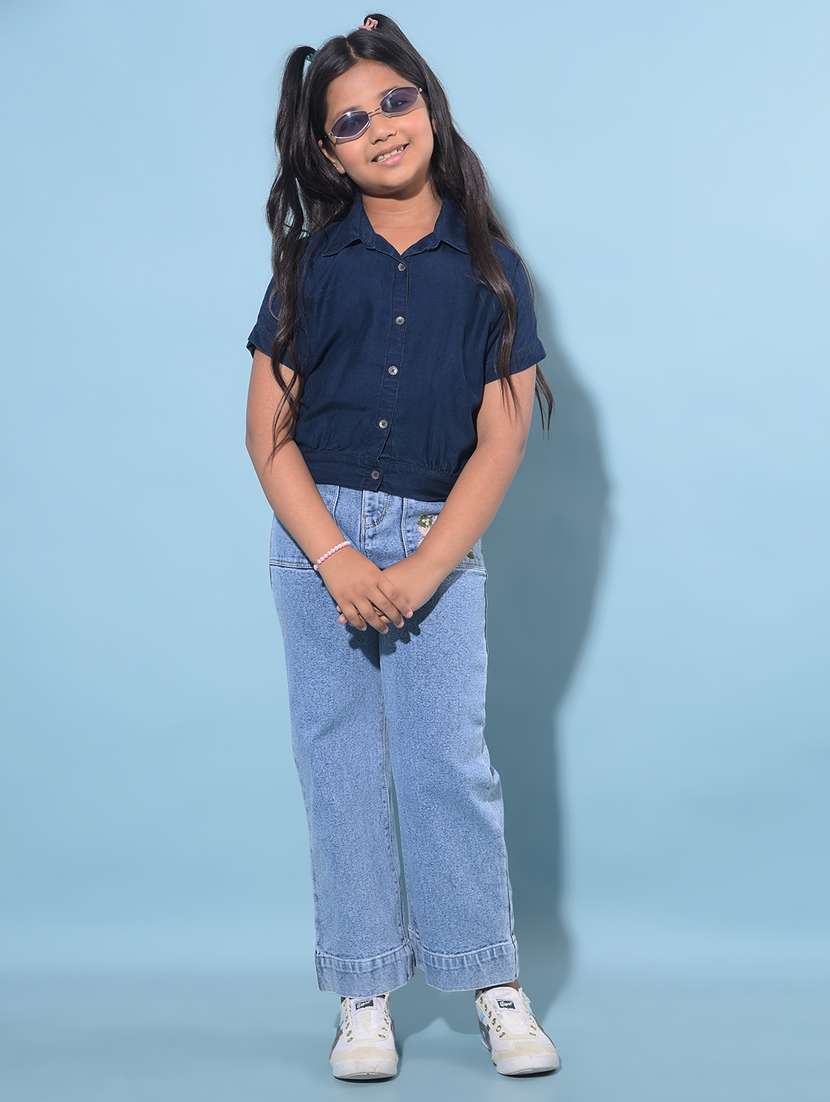 navy blue viscose top - 21277325 - Standard Image - 3