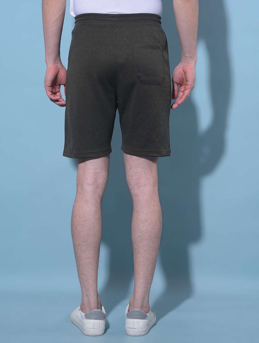 men mid-rise solid regular shorts - 21277443 -  Standard Image - 3