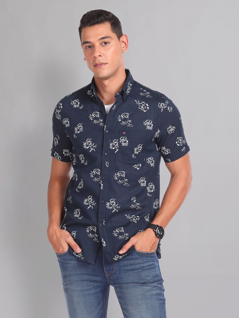 men printed casual shirt - 21278063 - Zoom Image - 0