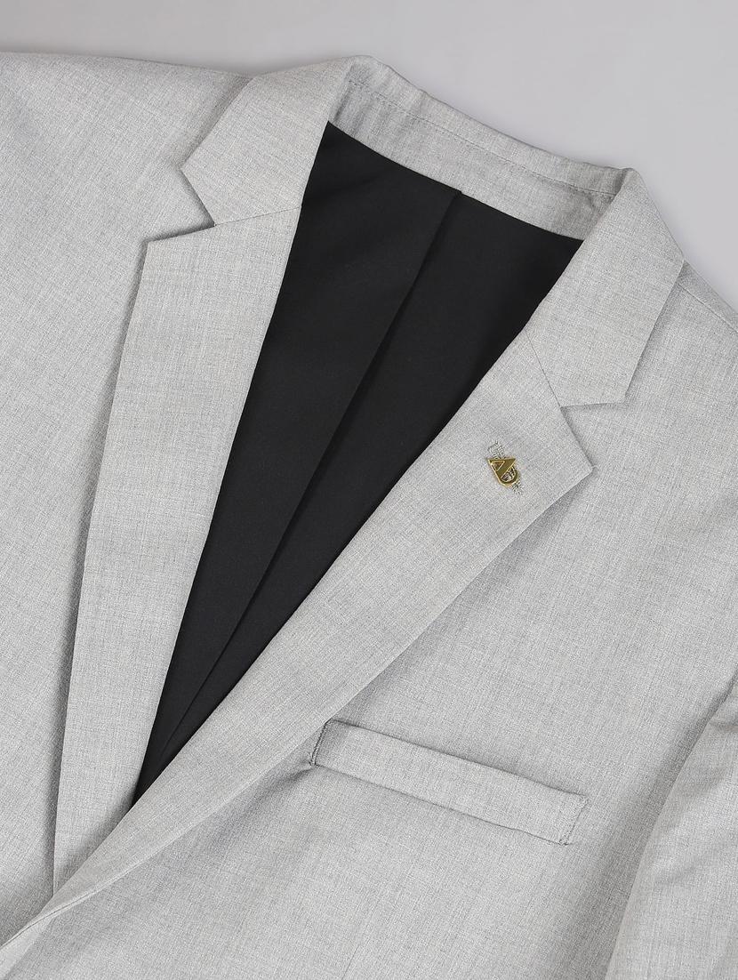 men long sleeved solid single breasted formal blazer - 21278074 - Standard Image - 5