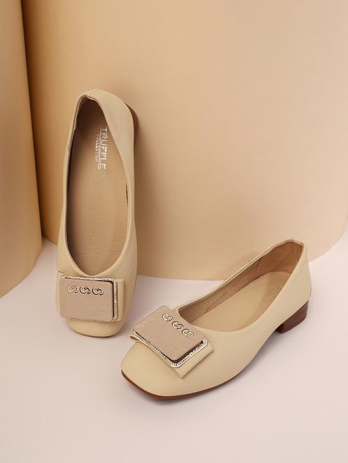 brown pu ballerina - 21278254 -  Standard Image - 0