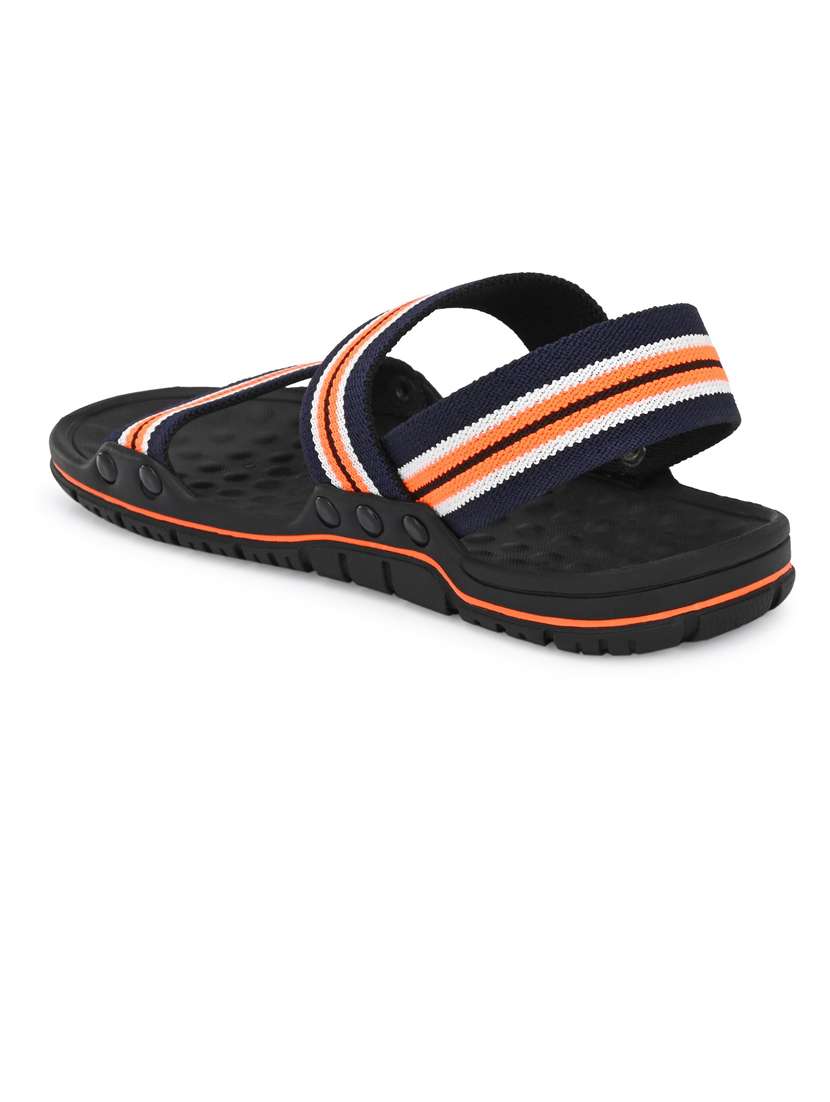 men striped back strap floaters - 21278267 -  Standard Image - 3