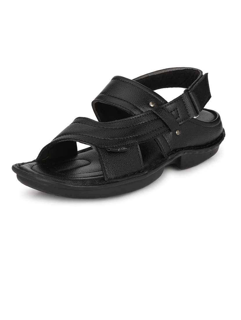 bucik bck073 lightweight comfort summer trendy premium stylish men black sandals  - 21278360 -  Standard Image - 3