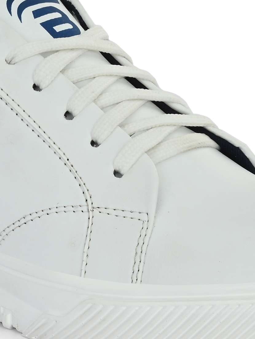 bucik white bck10146 lightweight comfort summer trendy premium stylish sneakers for men - 21278495 - Standard Image - 5