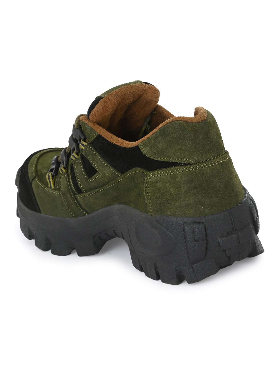 Olive Lace Up Shoes - 21278641 -  Standard Image - 3