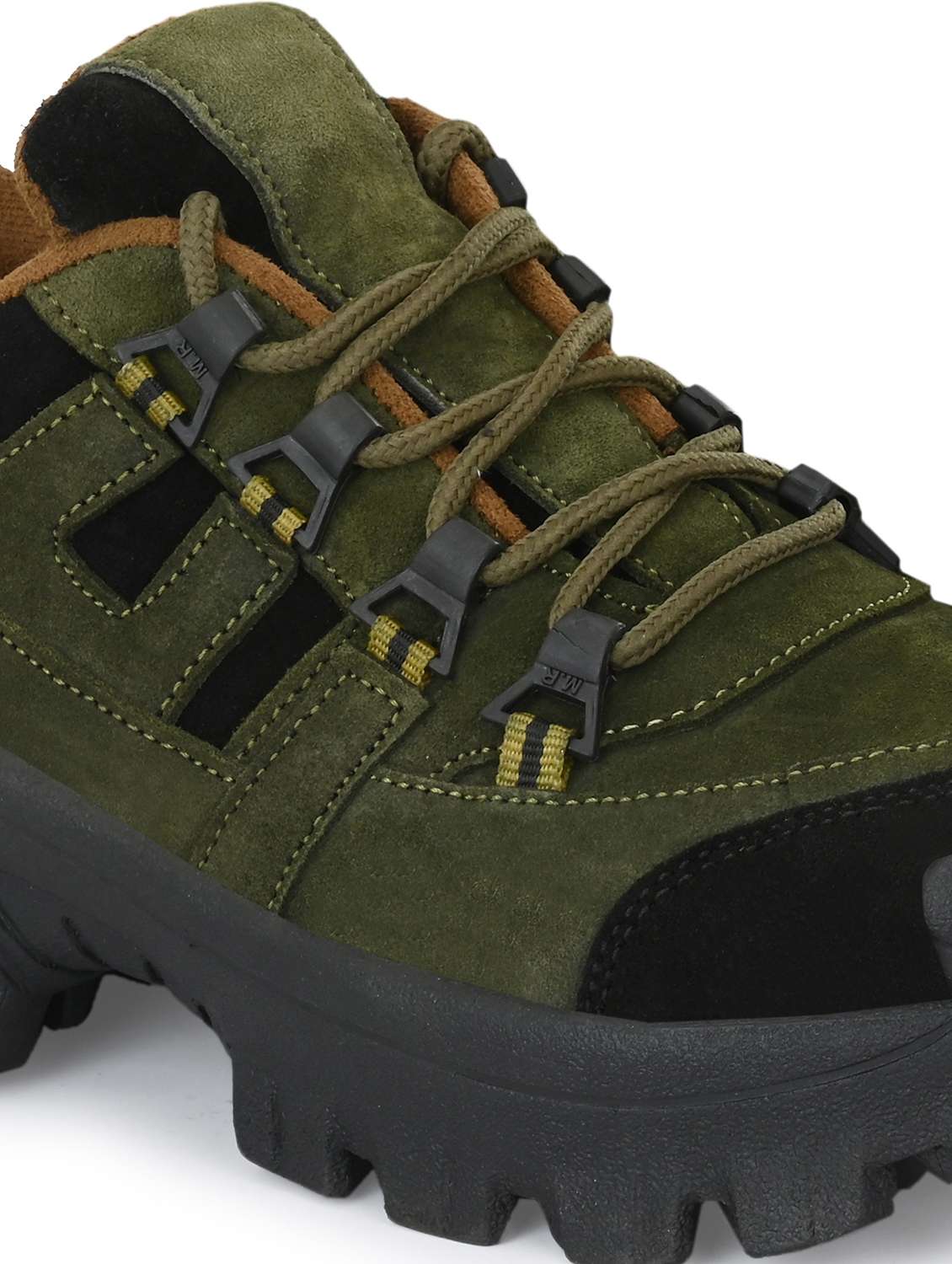 Olive Lace Up Shoes - 21278641 -  Standard Image - 5