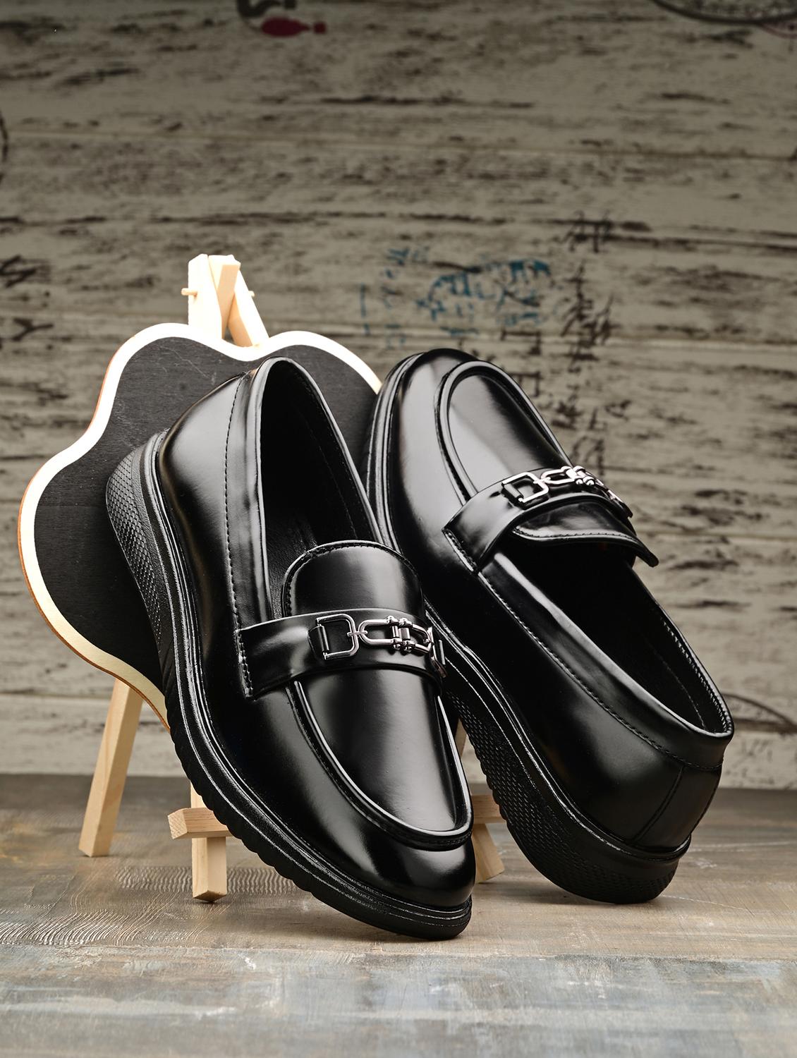 bucik black men comfortable lightweight slip on loafers loafers for men  - 21278661 -  Zoom Image - 0